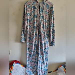 meundies Shark Print Onesie Size Xs/ S.